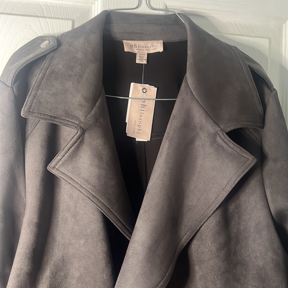 Philosophy Faux Leather Jacket - Picture 2 of 3